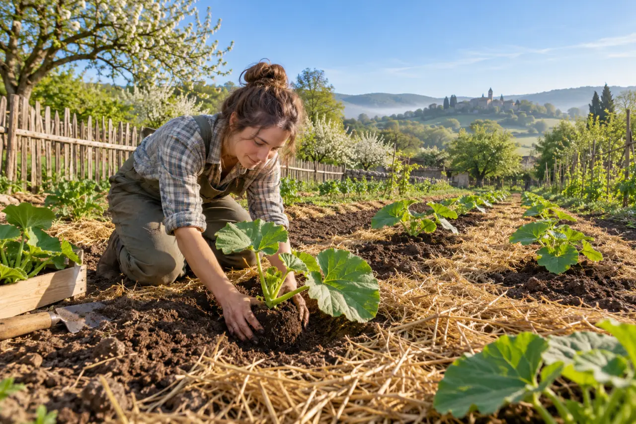 Planter le potimarron : attendez la fin des gelées et prévoyez de l’espace