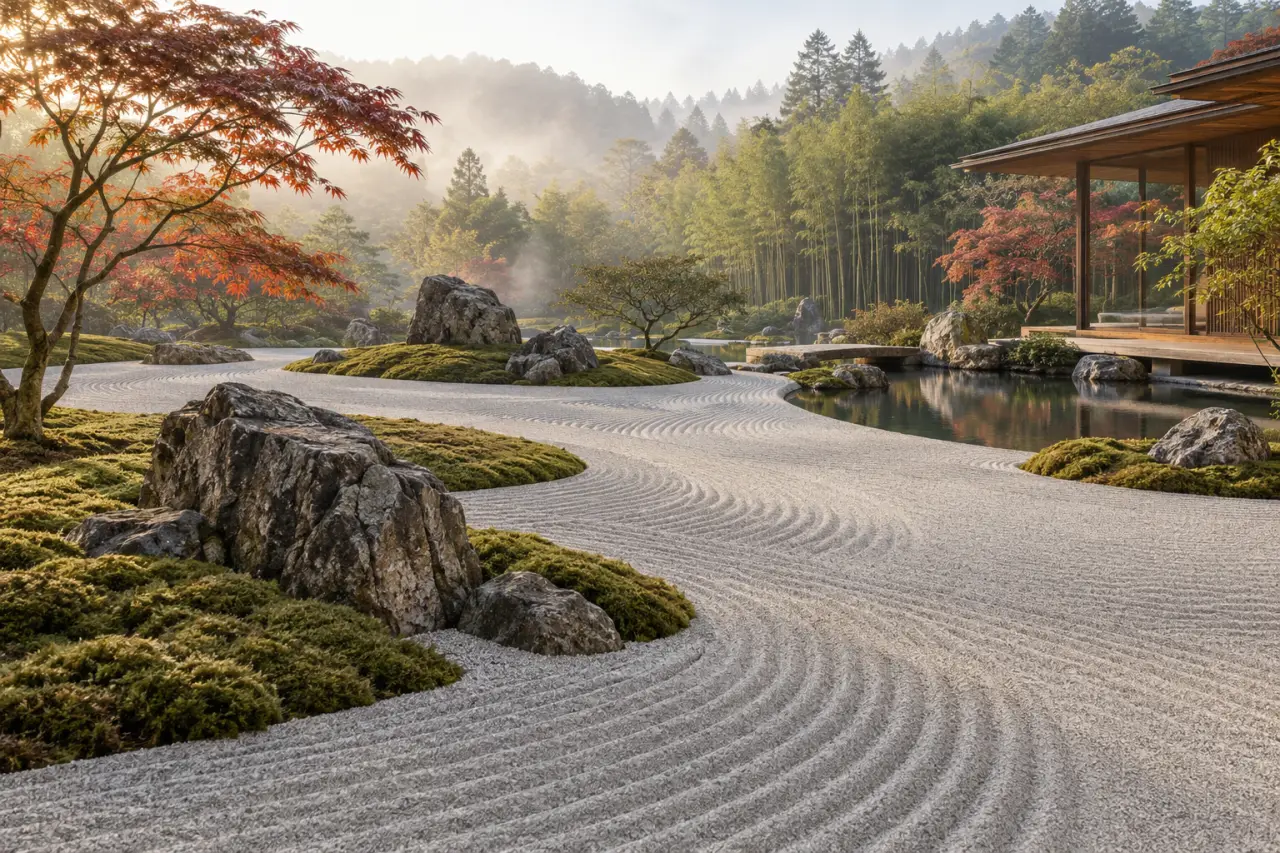 Décoration jardin zen : moins d’objets, plus de relief et de sérénité